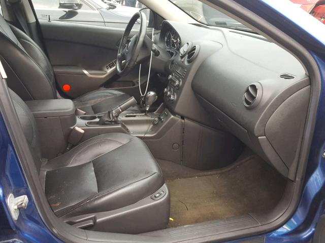 1G2ZH558864184752 - 2006 PONTIAC G6 GT BLUE photo 5