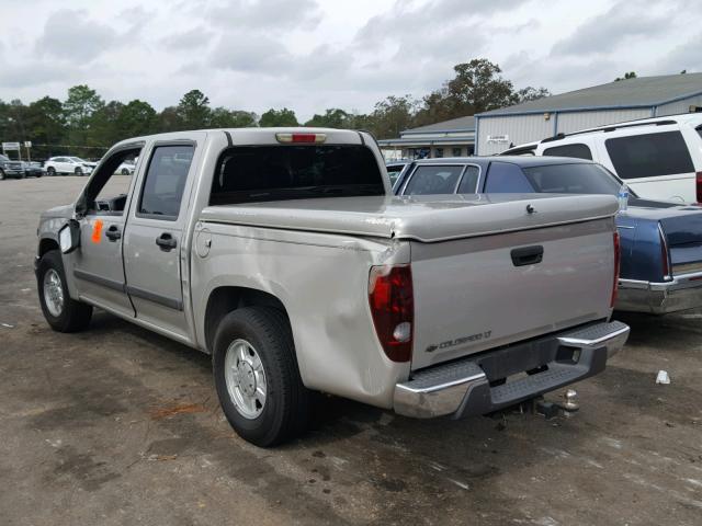 1GCCS13E478184987 - 2007 CHEVROLET COLORADO SILVER photo 3