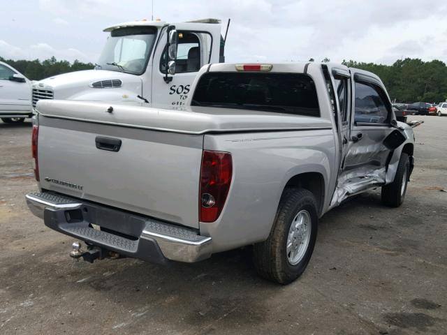 1GCCS13E478184987 - 2007 CHEVROLET COLORADO SILVER photo 4