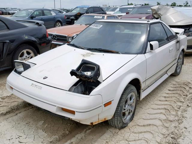 JT2AW15C8K0145164 - 1989 TOYOTA MR2 WHITE photo 2