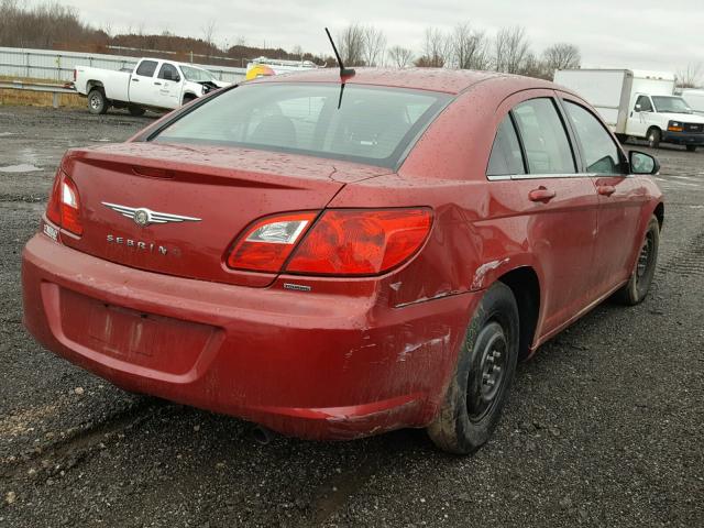 1C3CC4FB6AN207599 - 2010 CHRYSLER SEBRING TO RED photo 4