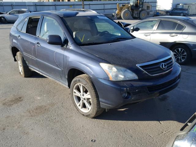 JTJHW31UX60017706 - 2006 LEXUS RX 400 BLUE photo 1