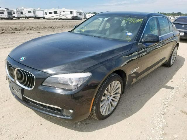 WBAKC8C54CC436193 - 2012 BMW 750 LXI BLACK photo 2