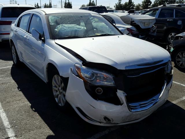 1C3CCBBG9DN659086 - 2013 CHRYSLER 200 TOURIN WHITE photo 1