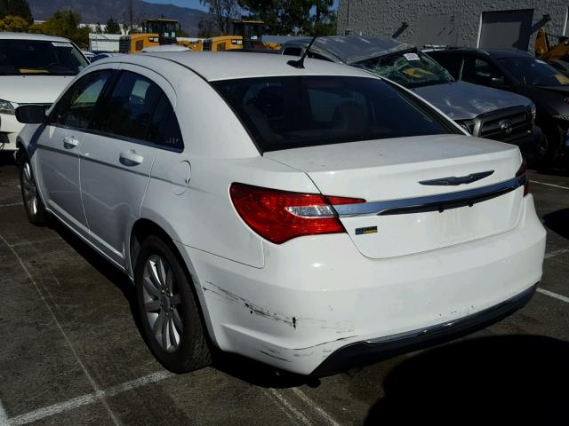 1C3CCBBG9DN659086 - 2013 CHRYSLER 200 TOURIN WHITE photo 3