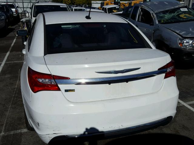 1C3CCBBG9DN659086 - 2013 CHRYSLER 200 TOURIN WHITE photo 9