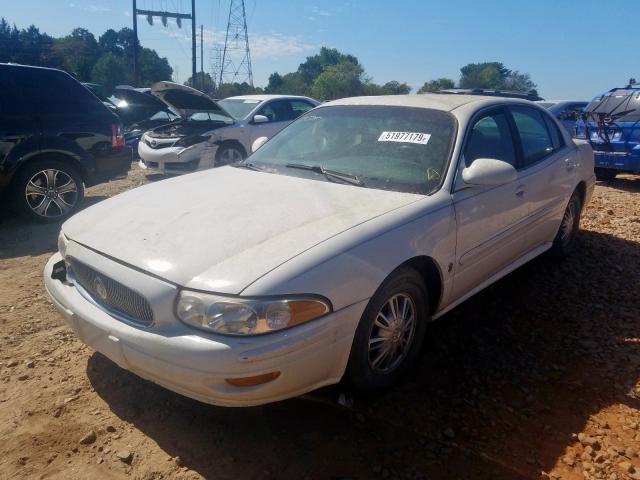 1G4HP52K05U149482 - 2005 BUICK LESABRE CU WHITE photo 2