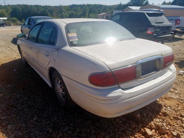 1G4HP52K05U149482 - 2005 BUICK LESABRE CU WHITE photo 3