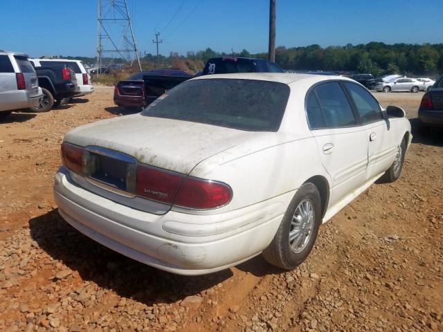 1G4HP52K05U149482 - 2005 BUICK LESABRE CU WHITE photo 4