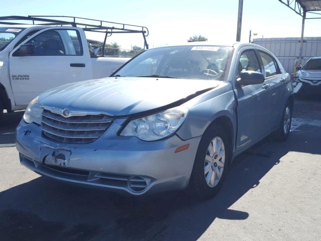 1C3LC46B09N533426 - 2009 CHRYSLER SEBRING LX BLUE photo 2