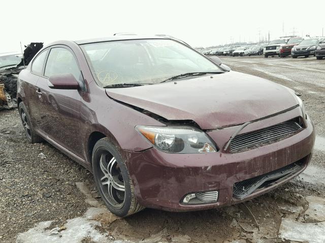 JTKDE177770199398 - 2007 TOYOTA SCION TC 勃艮第红 照片 1