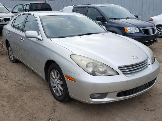 JTHBF30G336020930 - 2003 LEXUS ES 300 SILVER photo 1