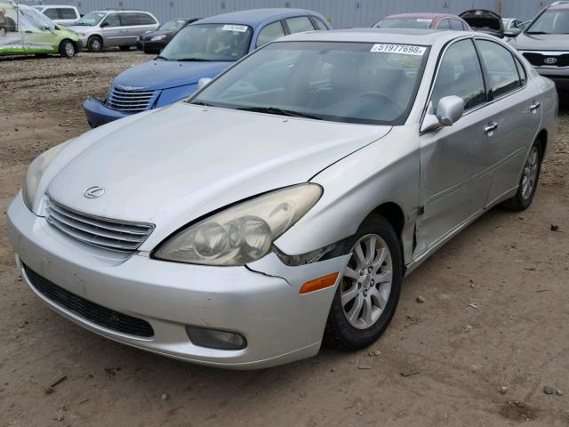 JTHBF30G336020930 - 2003 LEXUS ES 300 SILVER photo 2