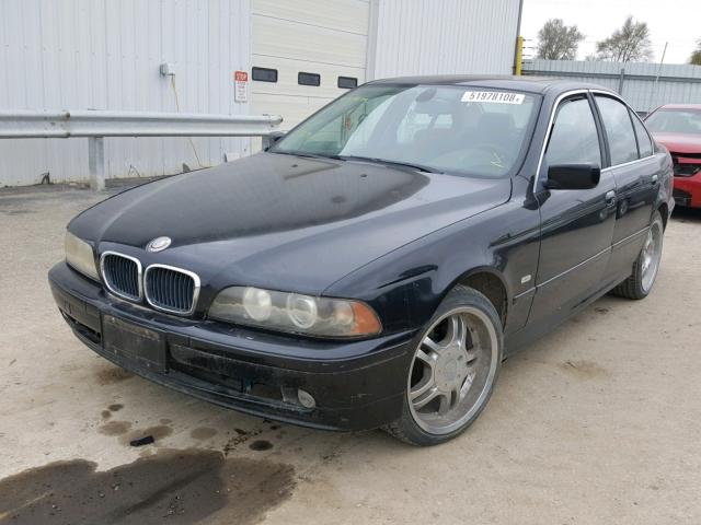 WBADT63422CH88338 - 2002 BMW 530 I AUTO BLACK photo 2