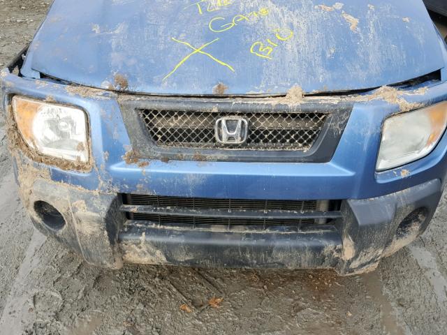 5J6YH28736L027560 - 2006 HONDA ELEMENT EX BLUE photo 7