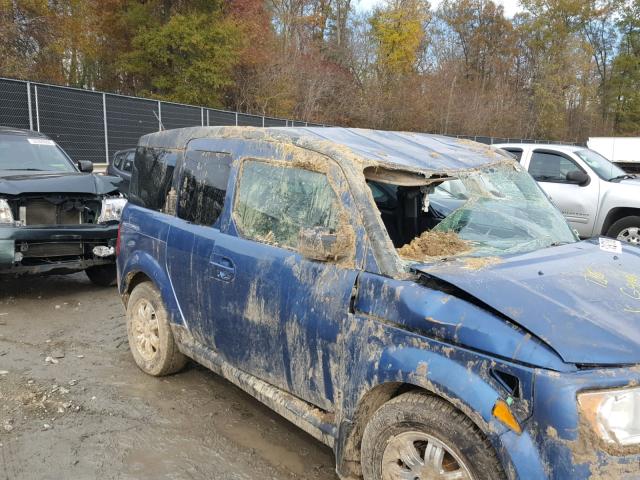 5J6YH28736L027560 - 2006 HONDA ELEMENT EX BLUE photo 9