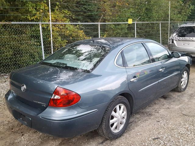 2G4WC582161162443 - 2006 BUICK LACROSSE C BLUE photo 4