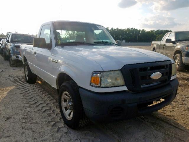 1FTYR10D68PA91912 - 2008 FORD RANGER WHITE photo 1