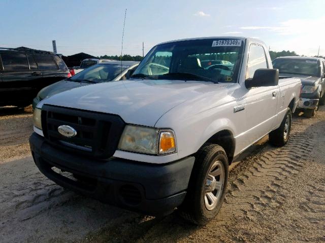 1FTYR10D68PA91912 - 2008 FORD RANGER WHITE photo 2