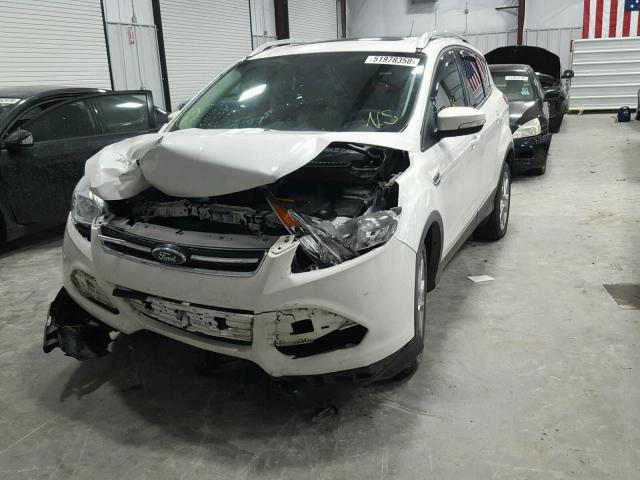 1FMCU0J90GUB03707 - 2016 FORD ESCAPE TIT WHITE photo 2