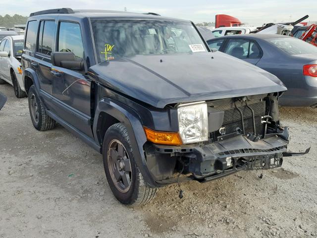 1J8HG48K27C685969 - 2007 JEEP COMMANDER BLUE photo 1