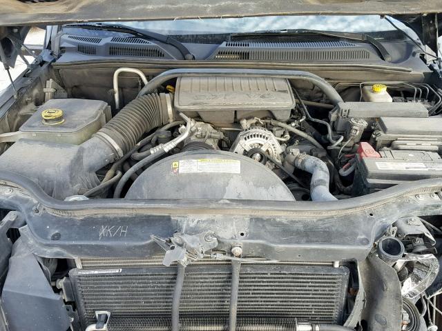 1J8HG48K27C685969 - 2007 JEEP COMMANDER BLUE photo 7