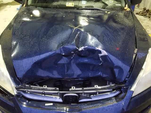 1HGCM56166A015167 - 2006 HONDA ACCORD VAL BLUE photo 7