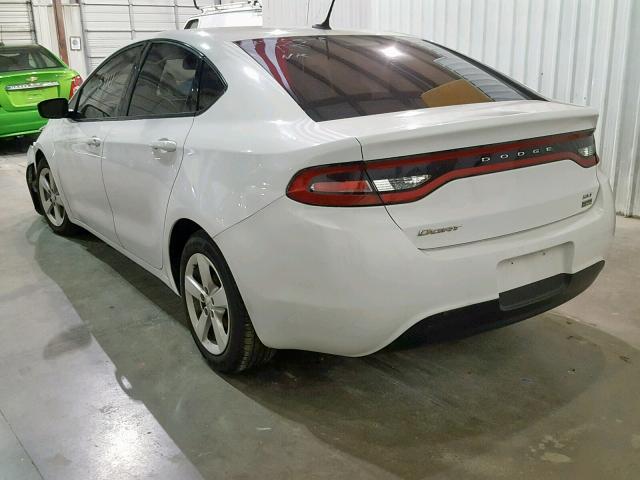 1C3CDFBAXGD623398 - 2016 DODGE DART SXT WHITE photo 3