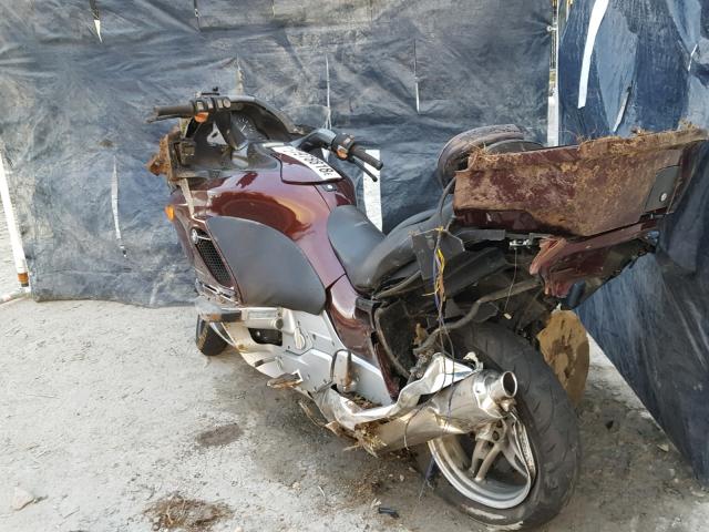 WB10555A2XZD70226 - 1999 BMW K1200 LT BURGUNDY photo 3