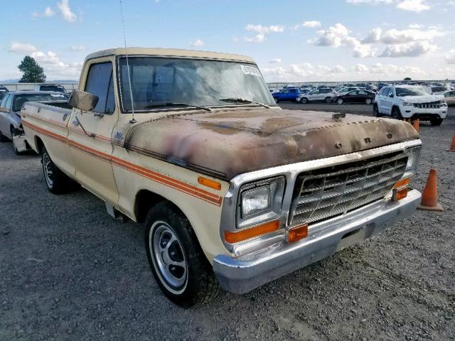 F15GREC4996 - 1979 FORD F-100 YELLOW photo 1