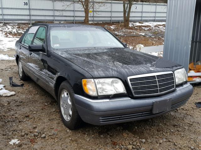 WDBGA33E6TA323454 - 1996 MERCEDES-BENZ S 320 BLACK photo 1