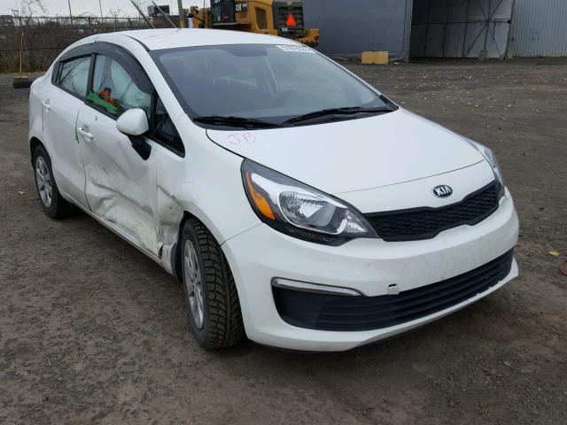 KNADM4A31H6114228 - 2017 KIA RIO LX WHITE photo 1