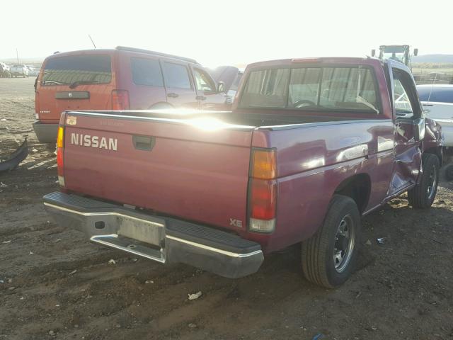 1N6SD11S7SC408013 - 1995 NISSAN TRUCK E/XE PURPLE photo 4