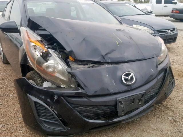 JM1BL1VF4B1370299 - 2011 MAZDA 3 I BLACK photo 9