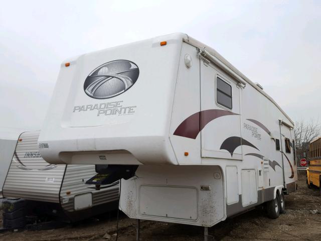 4V0FC34247E001976 - 2007 CROS 5TH WHEEL WHITE photo 2