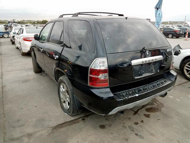 2HNYD18655H521248 - 2005 ACURA MDX TOURIN BLACK photo 3