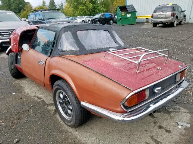 FK6881L0 - 1971 TRIUMPH CAR SPITFIRE RED photo 3