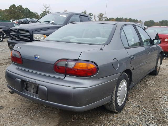 1G1ND52F35M171777 - 2005 CHEVROLET CLASSIC GRAY photo 4