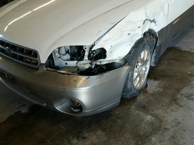 4S3BE896027208308 - 2002 SUBARU LEGACY OUT WHITE photo 9