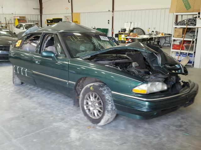 1G2HX53L6P1234198 - 1993 PONTIAC BONNEVILLE GREEN photo 1