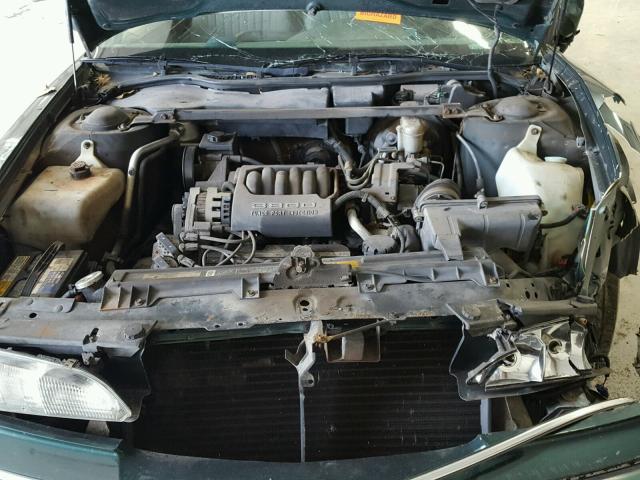 1G2HX53L6P1234198 - 1993 PONTIAC BONNEVILLE GREEN photo 7