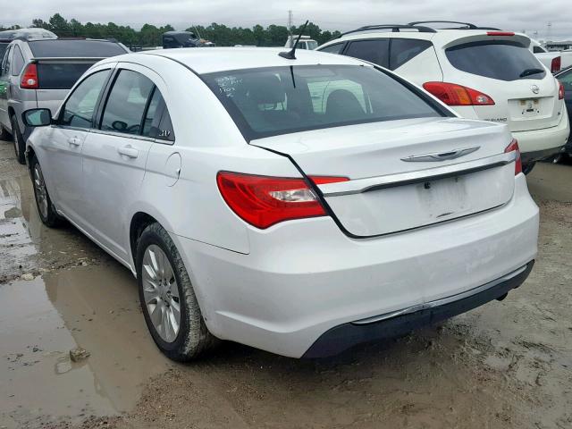 1C3BC4FB2BN562749 - 2011 CHRYSLER 200 LX WHITE photo 3