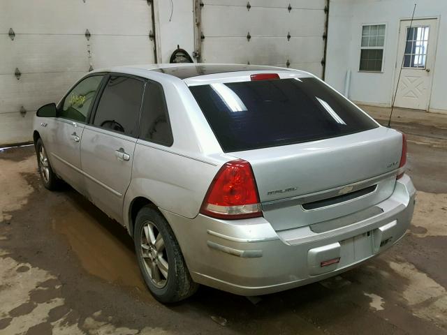 1G1ZT62844F181653 - 2004 CHEVROLET MALIBU MAX Plata foto 3