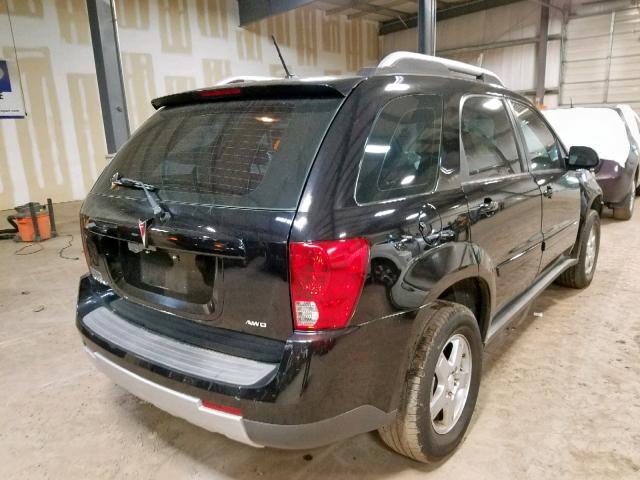 2CKDL43F886025255 - 2008 PONTIAC TORRENT BLACK photo 4