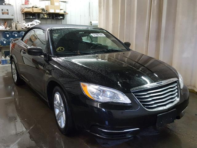 1C3BC2EB1BN604382 - 2011 CHRYSLER 200 TOURIN BLACK photo 1