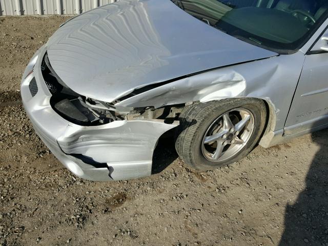 1G2WP52KX3F176139 - 2003 PONTIAC GRAND PRIX ნაცრისფერი ფოტო 9
