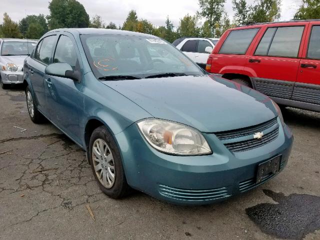 1G1AT58H897142404 - 2009 CHEVROLET COBALT LT GREEN photo 1