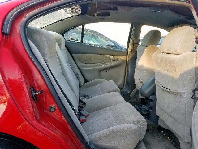 1G3NL52T31C222923 - 2001 OLDSMOBILE ALERO GL RED photo 6