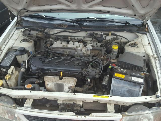 1N4AB41D5WC716350 - 1998 NISSAN SENTRA E GRAY photo 7