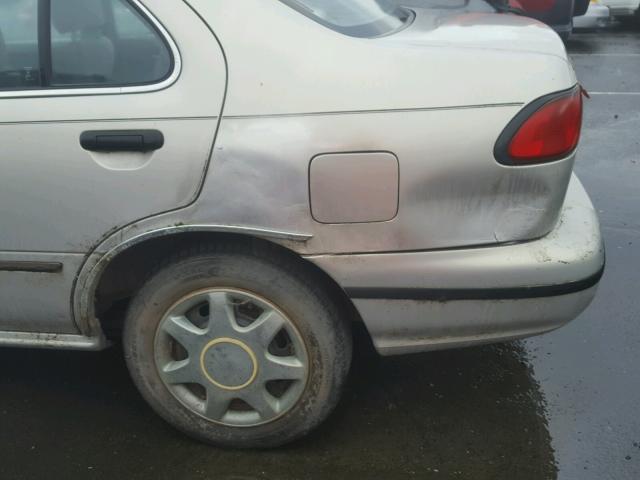 1N4AB41D5WC716350 - 1998 NISSAN SENTRA E GRAY photo 9